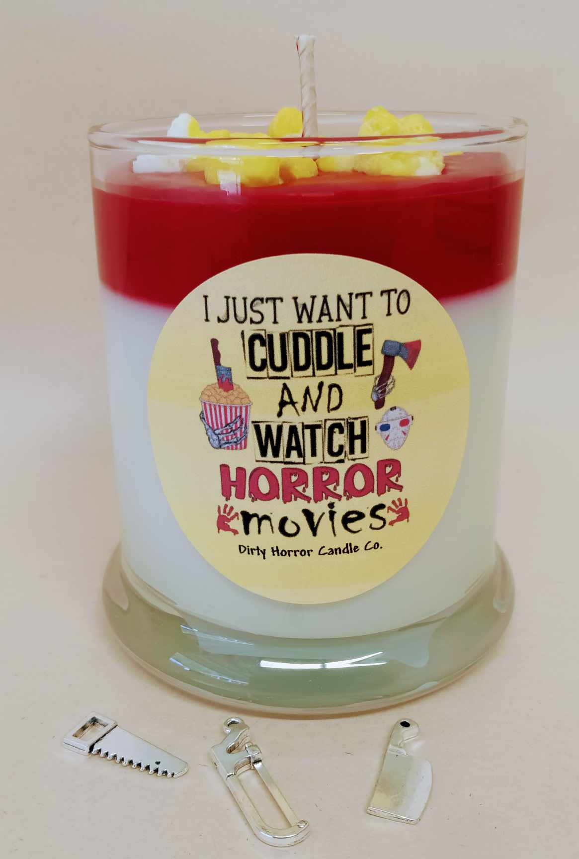 I just want to cuddle and watch horror movies (Large 12.5oz)