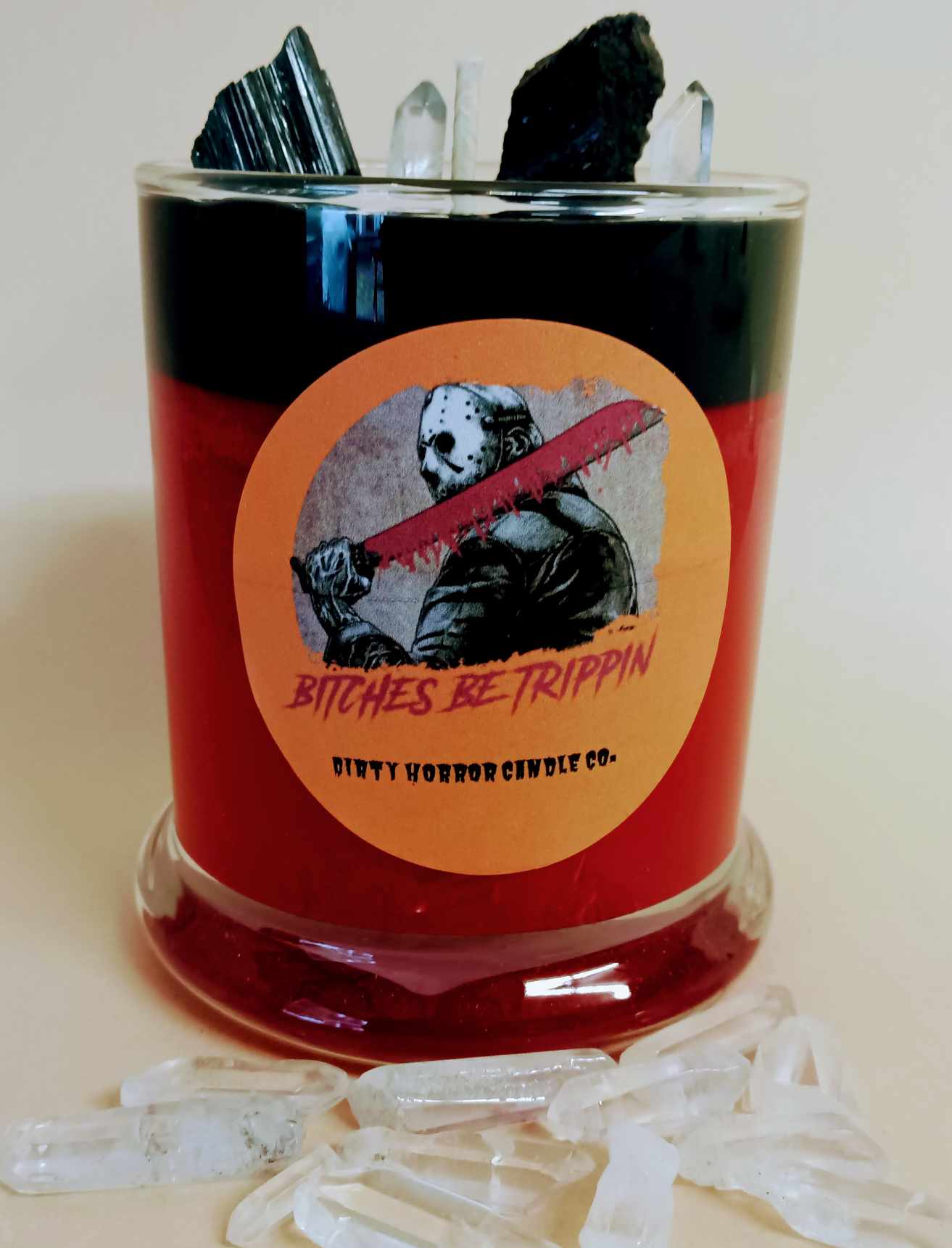 Bitches Be Trippin Jason Candle (Large 1lb 5oz)